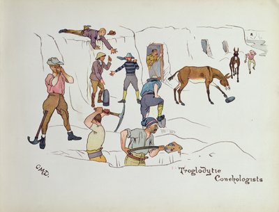Troglodytic Conchologists, from The Leaguer of Ladysmith by Captain Clive Dixon